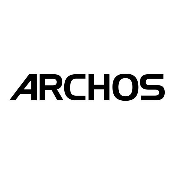 Archos 80b Xenon Handbuch
