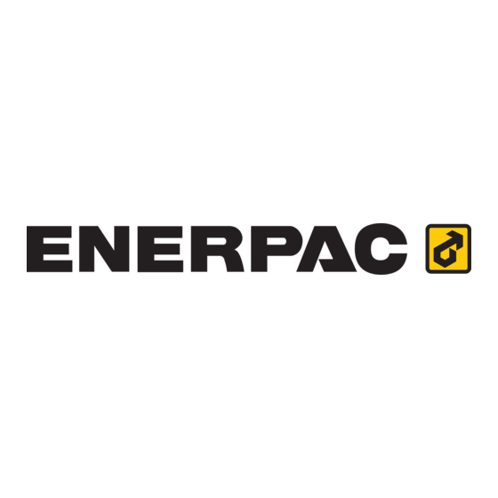 Enerpac PUD-1101B/E Bedienungsanleitung