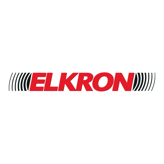 Elkron IR600 Handbuch