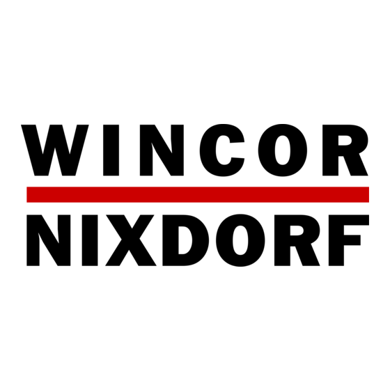Wincor Nixdorf 01750033635A Benutzerhandbuch