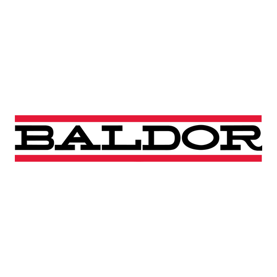 Baldor ODP Installations- Und Bedienungshandbuch