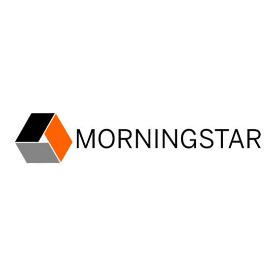 Morningstar EC-10 Installationsanleitung