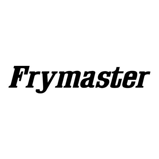 Frymaster 3000 Bedienungsanleitung