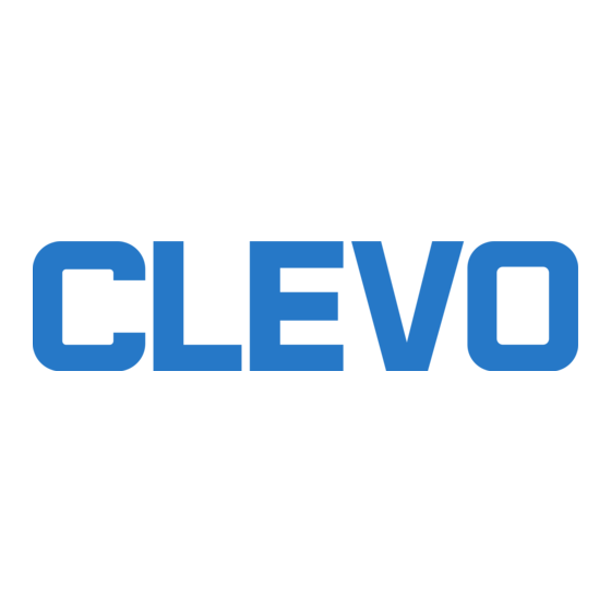 Clevo P640RE Benutzerhandbuch