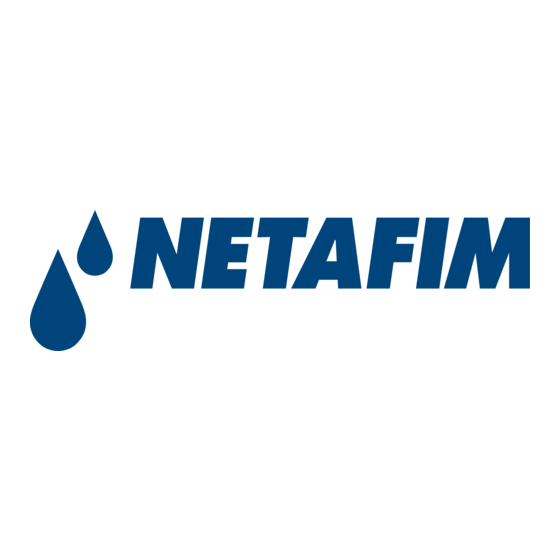 Netafim 429854 Montageanleitung