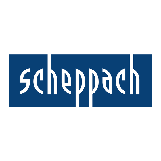 Scheppach S700 Originalbetriebsanweisung