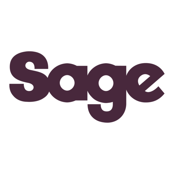 Sage Boss To Go BPB550 Kurzanleitung