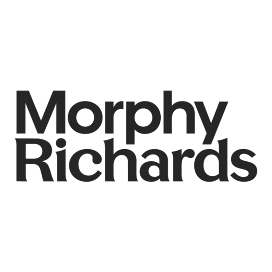 Morphy Richards FP48952MEE Bedienungsanleitung