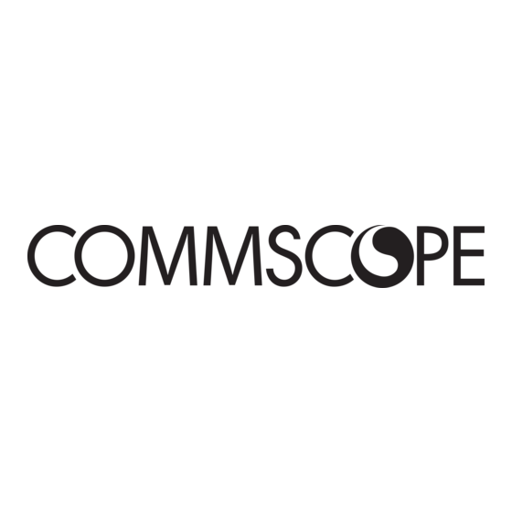 CommScope KMS serie Gebrauchsanleitung