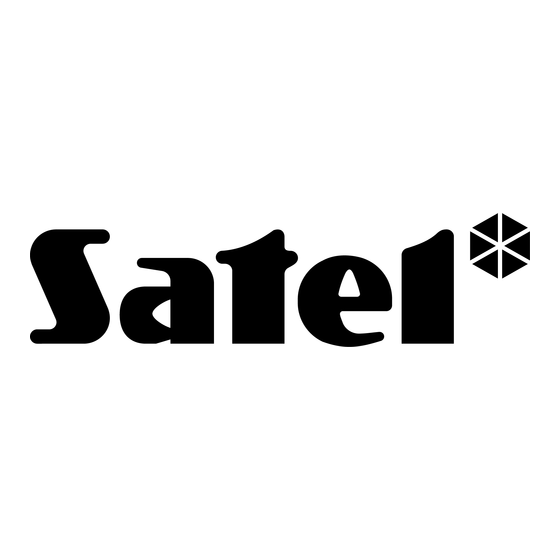 Satel INT-TSI Bedienungsanleitung