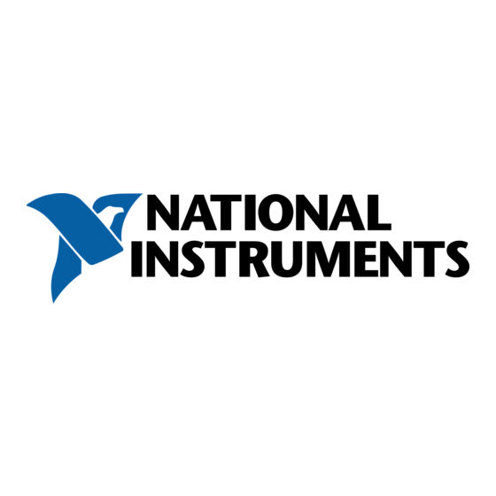 National Instruments SCXI Serie Schnellstartanleitung