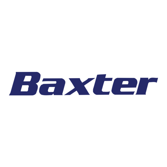 baxter prismaflex HF 20 SET Gebrauchsanweisung