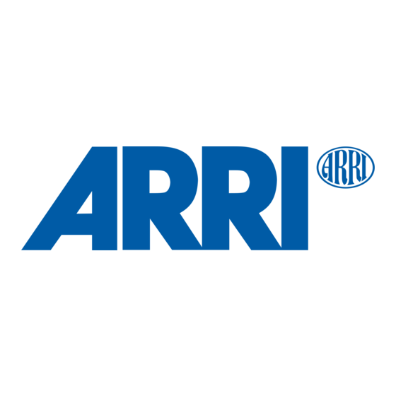 ARRI Studio T12 Bedienungsanleitung