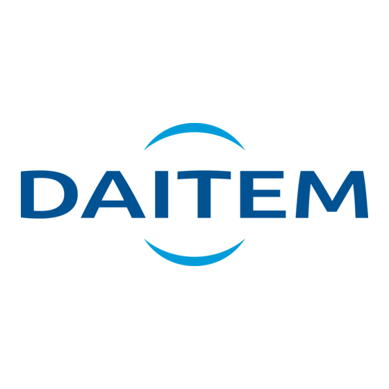 DAITEM 191-21X Bedienungsanleitung