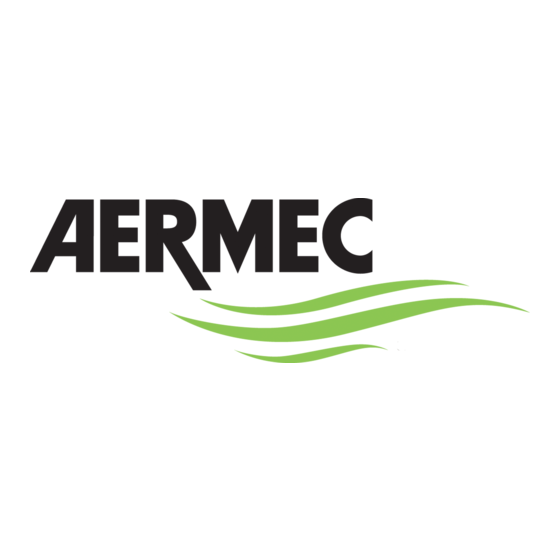 AERMEC CXS 1207 H Technische Installationsanleitung