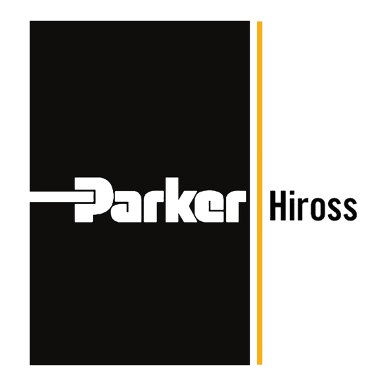 Parker Hiross Hyperchill HLS076 Benutzerhandbuch