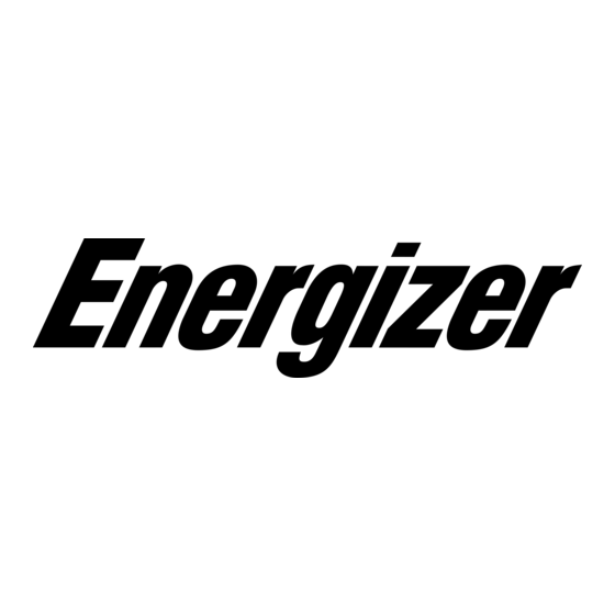 Energizer Sunpack 120W Benutzerhandbuch