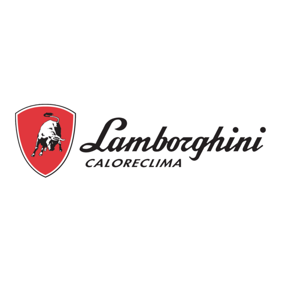 Lamborghini Caloreclima ECO 3 R Installations- Und Wartungsanleitung