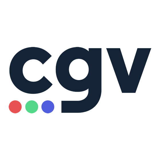 CGV MODUline Universel Bedienungsanleitung