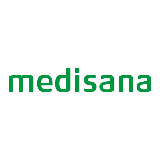 Medisana 92721 Gebrauchsanweisung