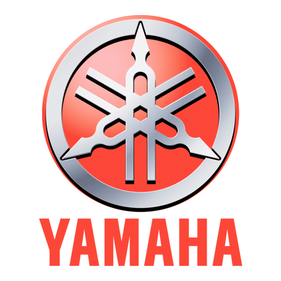 Yamaha WR250F Fahrer- Und Wartungshandbuch