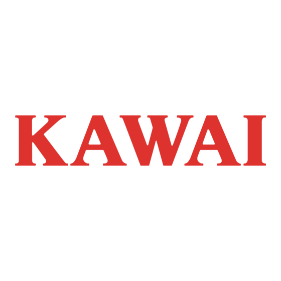 Kawai Concert Performer Serie Bedienungsanleitung