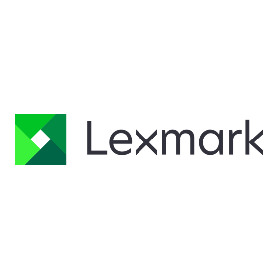 Lexmark X548 Series Benutzerhandbuch