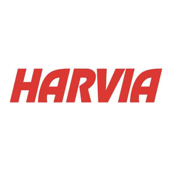 Harvia HPC1104XE Montage- Und Gebrauchsanleitung