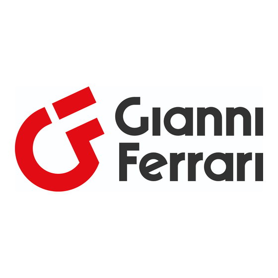 Gianni Ferrari 98..0120 serie Bedienungsanleitung
