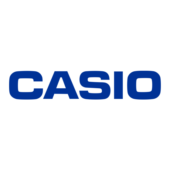 Casio 2607 Bedienerführung