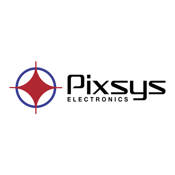 Pixsys ATR244 Installationsanleitung