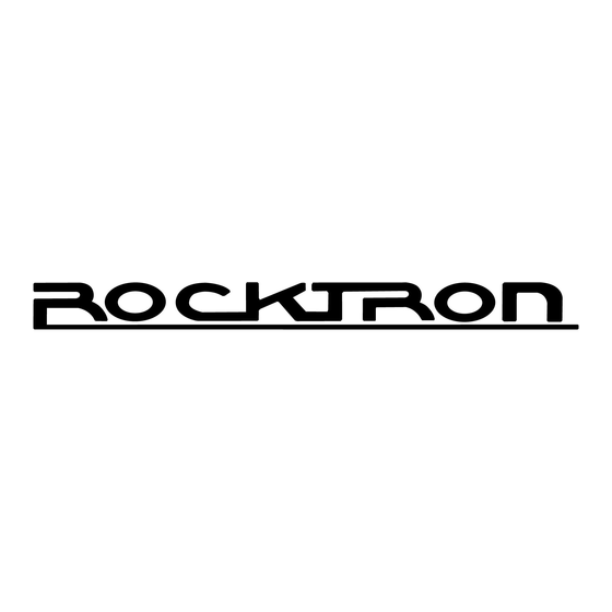 Rocktron Zombie Bedienungsanleitung