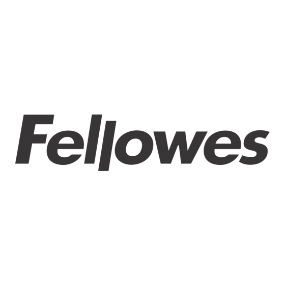 Fellowes Professional Serie Installationsanleitung