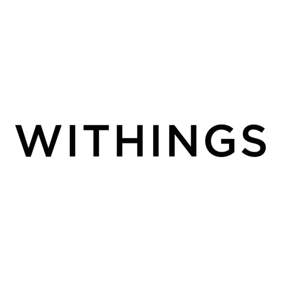 Withings Wireless Blood Pressure Monitor Installationsanleitung