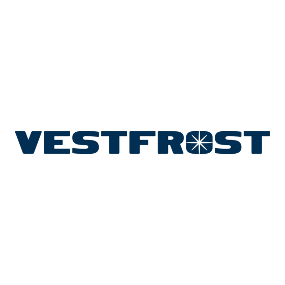 Vestfrost VKS 102601A+GT Silber Bedienungsanleitung