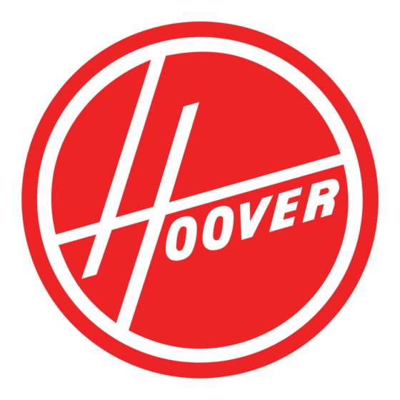 Hoover DST 8166 Bedienungsanleitung