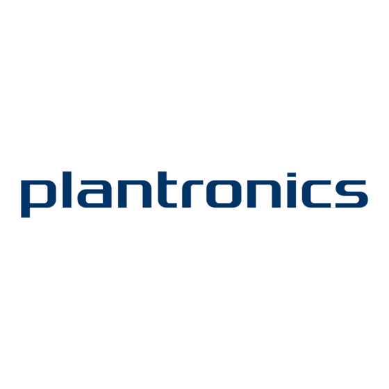 Plantronics RIG 800HD Bedienungsanleitung