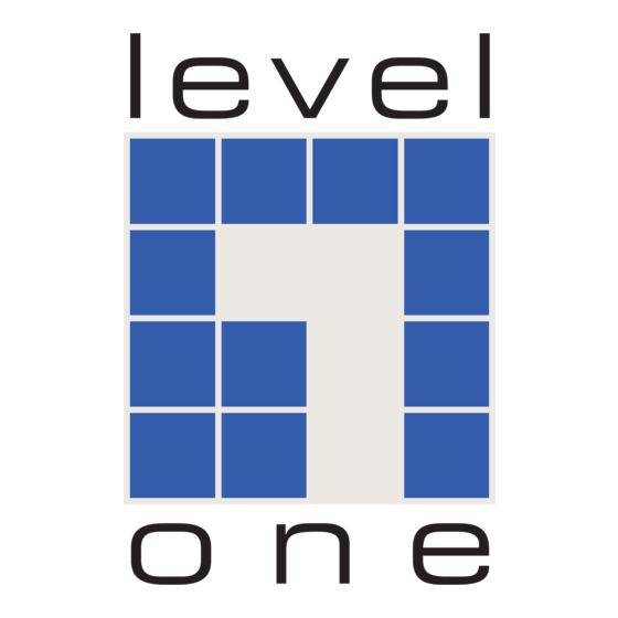 LevelOne FPC-0105TX Bedienungsanleitung