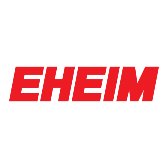 EHEIM compactON 5000 Bedienungsanleitung