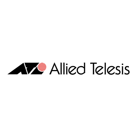 Allied Telesis AT-RPS8000 Schnellinstallationsanleitung