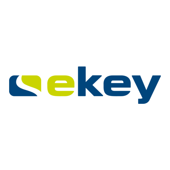 eKey integra Bedienungsanleitung