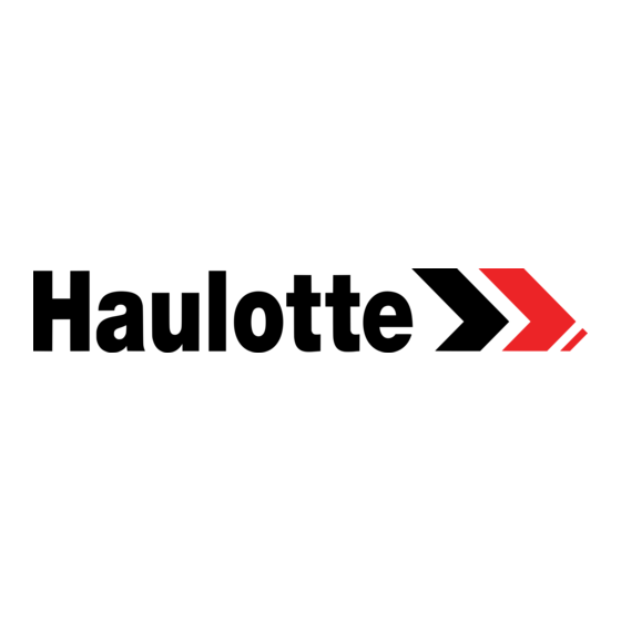 Haulotte COMPACT 8 Bedienungsanleitung