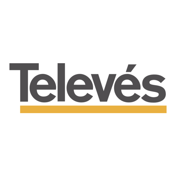 Televes T.OX Serie Kurzanleitung