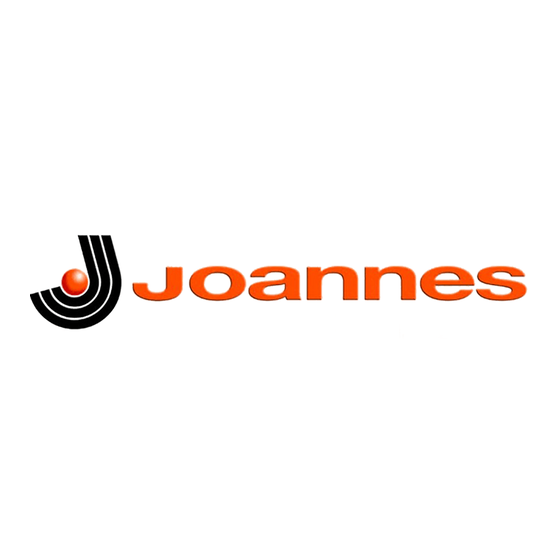 Joannes AZ 2,9/L Installations- Und Wartungsanleitung