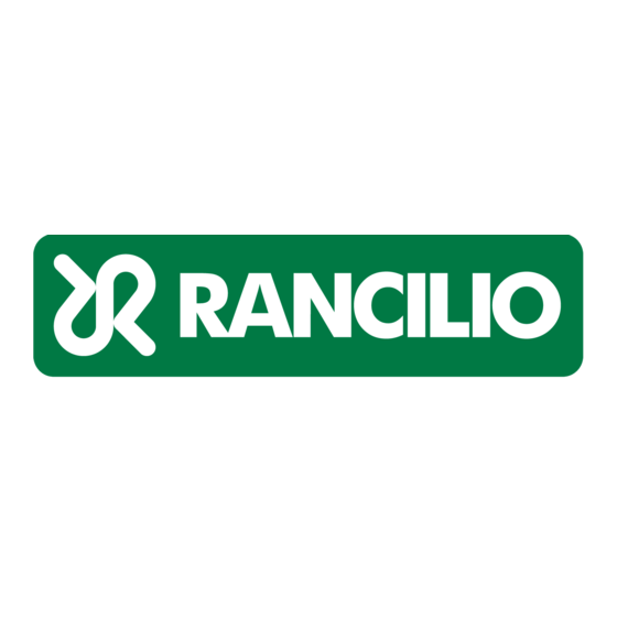 Rancilio Rocky Installationsanleitung Und Bedienungsanleitung