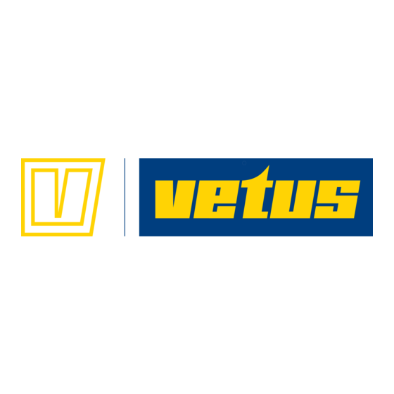Vetus WP1208 Bedienungshandbuch Und Einbauanleitung