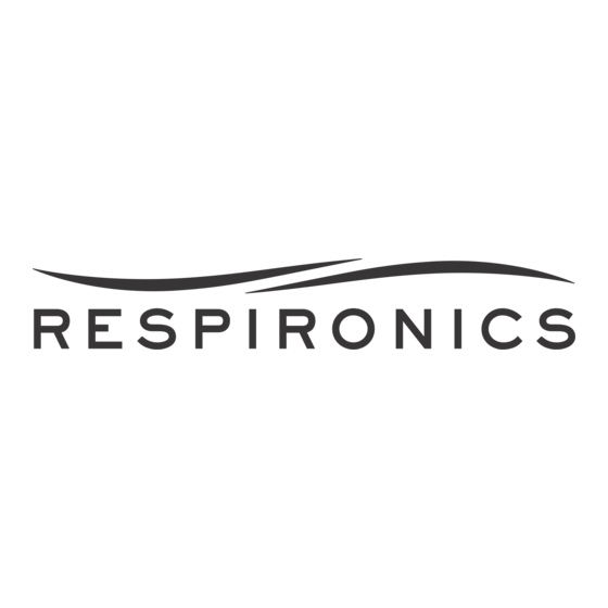 Respironics ComfortSelect Verwendungsanleitung
