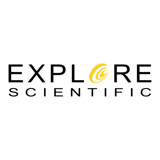 Explore Scientific RDP1003 Bedienungsanleitung