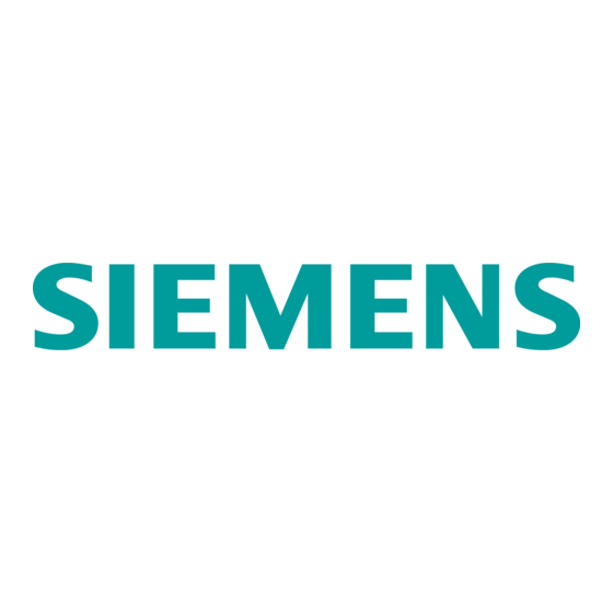 Siemens 8MF1 2AS30 Serie Betriebsanleitung
