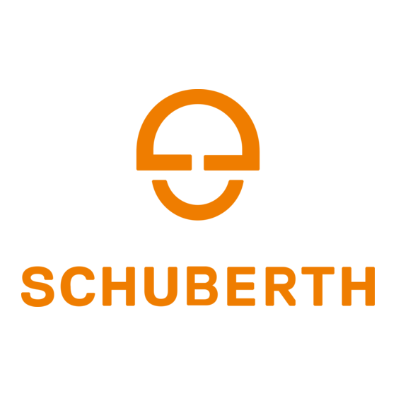 SCHUBERTH F300 Handbuch